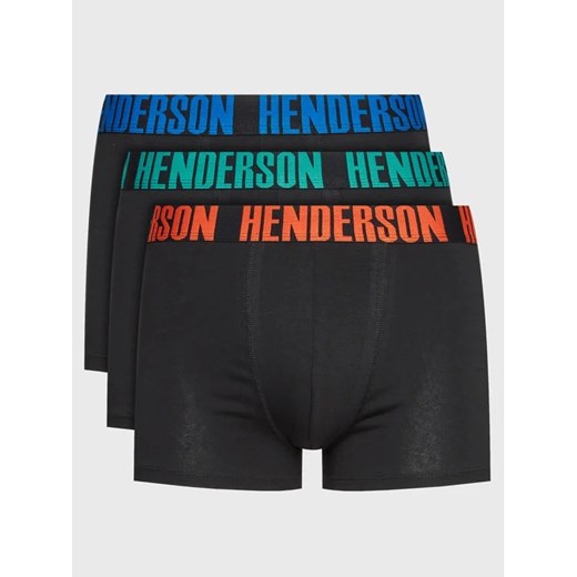 Henderson Komplet 3 par bokserek 40836 Czarny Henderson M okazja MODIVO
