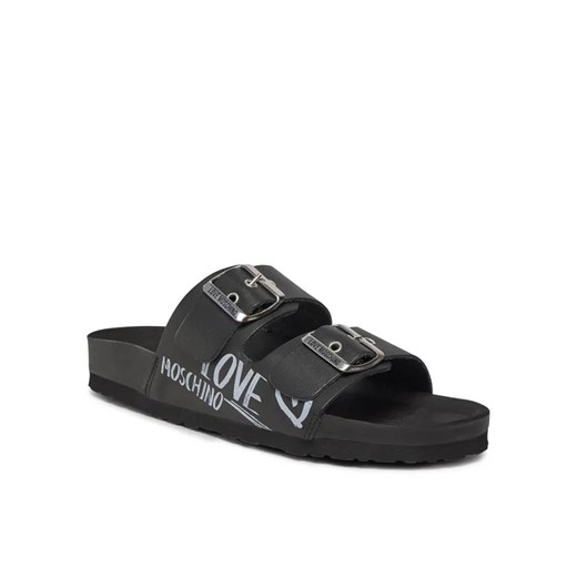 LOVE MOSCHINO Klapki JA28193G1IIA0000 Czarny Love Moschino 38 MODIVO