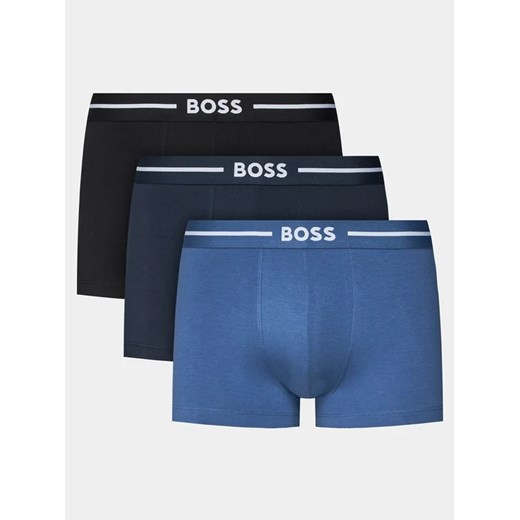 Boss Komplet 3 par bokserek Trunk 3P Bold 50508878 Kolorowy ze sklepu MODIVO w kategorii Majtki męskie - zdjęcie 168483638