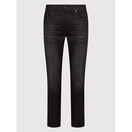 7 For All Mankind Jeansy Slimmy Tapered JSMXB820LK Czarny Slim Fit 30 MODIVO
