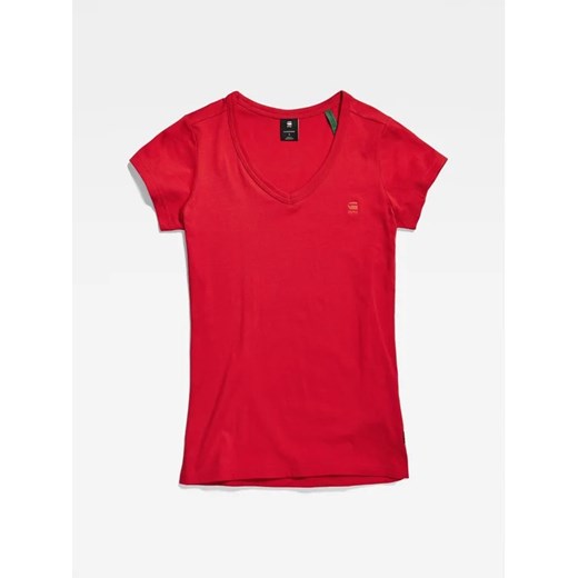 G-Star Raw T-Shirt D21314-4107-A911 Czerwony Regular Fit S MODIVO