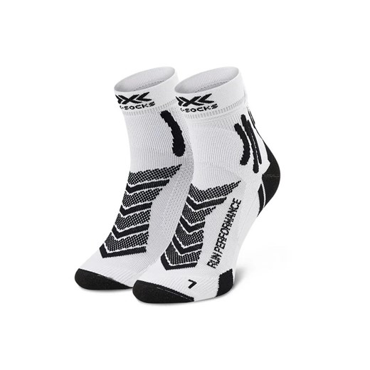 X-Socks Skarpety Wysokie Męskie Run Performance XSRS15S19U Biały 35_38 MODIVO