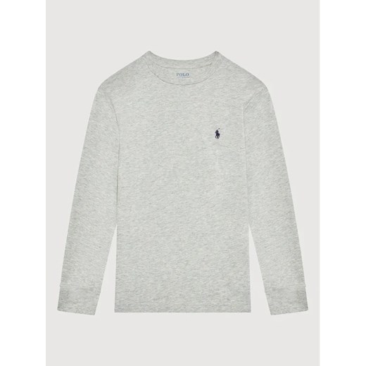 Polo Ralph Lauren Bluzka Ls Cn 323843804005 Szary Regular Fit ze sklepu MODIVO w kategorii T-shirty chłopięce - zdjęcie 168485065