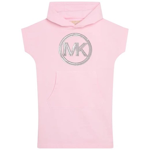 MICHAEL KORS KIDS Sukienka dzianinowa R12140 S Różowy Regular Fit Michael Kors Kids 10Y promocyjna cena MODIVO