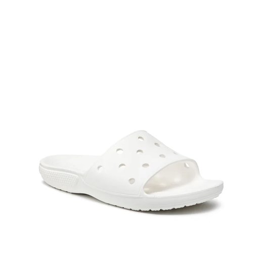 Crocs Klapki Classic Slide 206121 Biały Crocs 48_5 MODIVO wyprzedaż