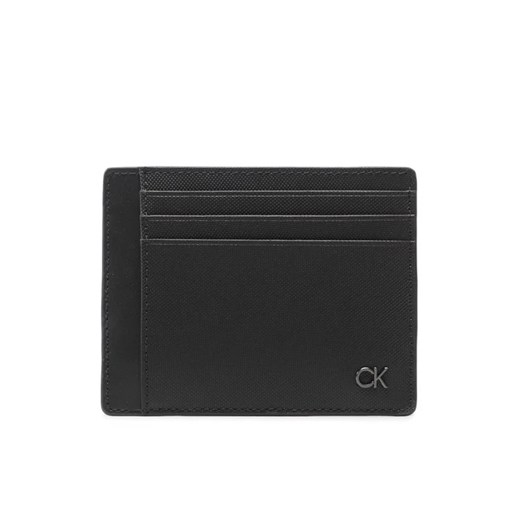 Calvin Klein Etui na karty kredytowe Ck Clean Pq Id Cardholder K50K510299 Czarny ze sklepu MODIVO w kategorii Etui - zdjęcie 168485896
