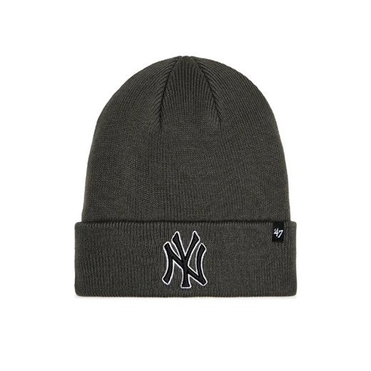 47 Brand Czapka MLB New York Yankees Raised '47 B-RKN17ACE-CCA Szary ze sklepu MODIVO w kategorii Czapki zimowe damskie - zdjęcie 168485985