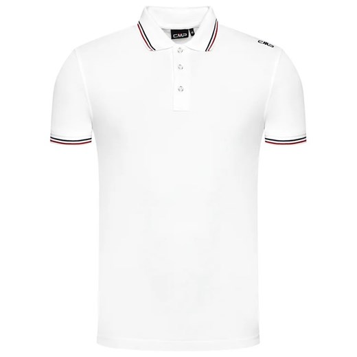 CMP Polo 39D8367 Biały Regular Fit 54 okazja MODIVO