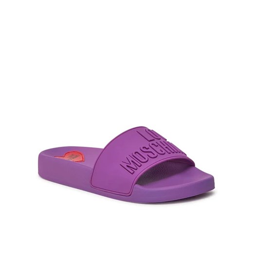 LOVE MOSCHINO Klapki JA28052G1II15652 Fioletowy Love Moschino 37 MODIVO