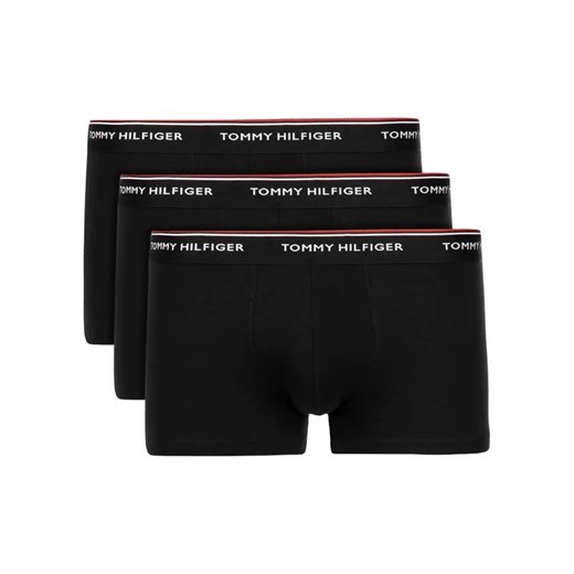 Tommy Hilfiger Komplet 3 par bokserek 3P Lr Trunk 1U87903841 Czarny ze sklepu MODIVO w kategorii Majtki męskie - zdjęcie 168487688