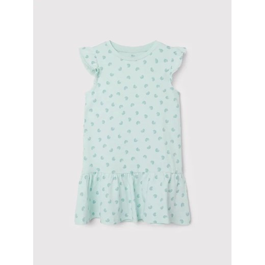 NAME IT Sukienka codzienna 13202891 Zielony Regular Fit ze sklepu MODIVO w kategorii Sukienki niemowlęce - zdjęcie 168488607