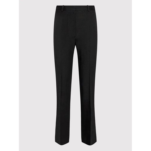 Victoria Victoria Beckham Spodnie materiałowe 1322WTR003728B Czarny Regular Fit Victoria Victoria Beckham 10 MODIVO
