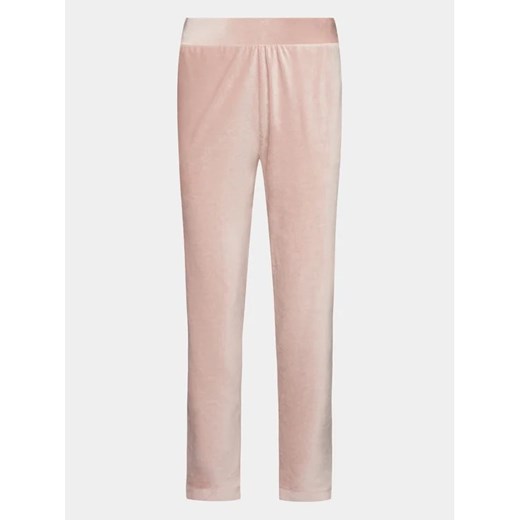Hunkemöller Spodnie piżamowe 203215 Różowy Comfortable Fit ze sklepu MODIVO w kategorii Piżamy damskie - zdjęcie 168489375