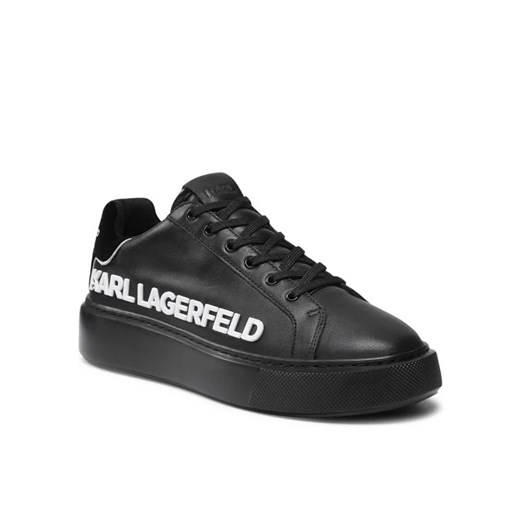 KARL LAGERFELD Sneakersy KL62210 00X Czarny Karl Lagerfeld 39 MODIVO wyprzedaż