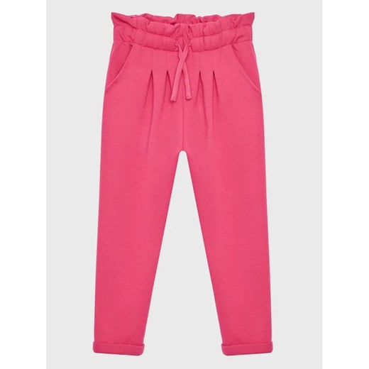 United Colors Of Benetton Spodnie dresowe 3JLXCF025 Różowy Regular Fit ze sklepu MODIVO w kategorii Spodnie dziewczęce - zdjęcie 168490347