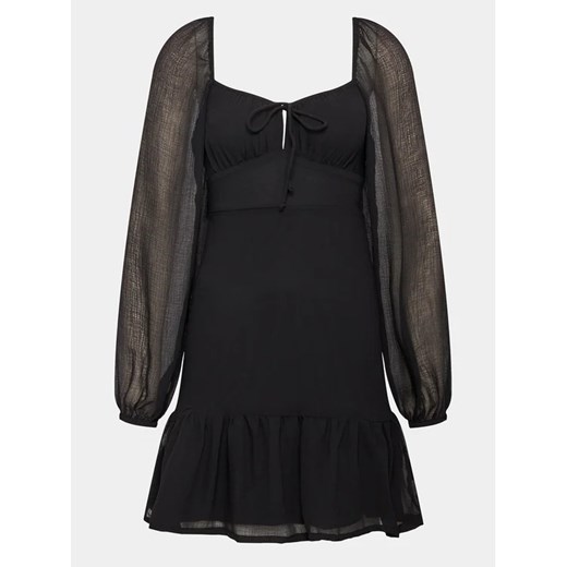 Gina Tricot Sukienka codzienna 19320 Czarny Regular Fit Gina Tricot S promocja MODIVO