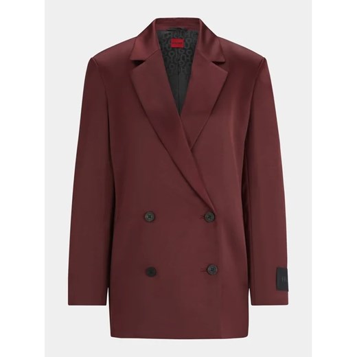 Hugo Marynarka Aboma-1 50500313 Czerwony Regular Fit 38 promocyjna cena MODIVO