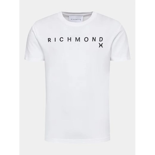Richmond X T-Shirt UMA23082TS Biały Regular Fit Richmond X XL MODIVO okazja