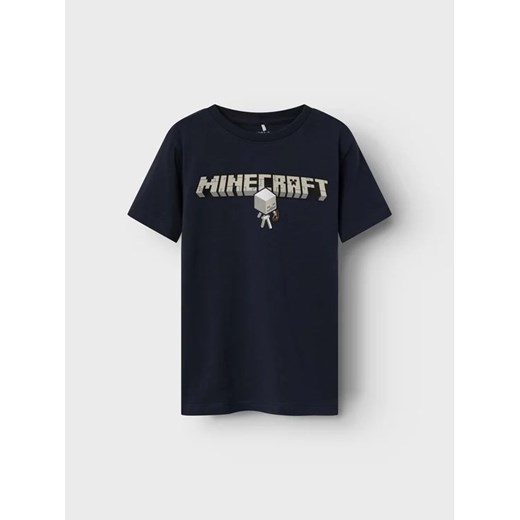 NAME IT T-Shirt MINECRAFT 13223582 Granatowy Regular Fit ze sklepu MODIVO w kategorii T-shirty chłopięce - zdjęcie 168491818