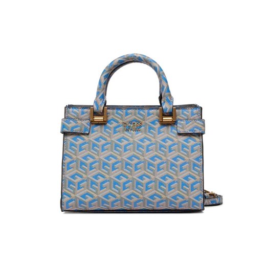 Guess Torebka Atene (SC) Mini Bags HWSC84 19760 Niebieski ze sklepu MODIVO w kategorii Torby Shopper bag - zdjęcie 168492095