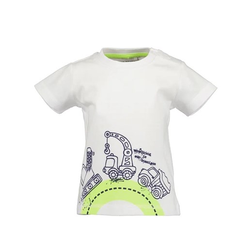 Blue Seven T-Shirt 928130 X Biały Regular Fit ze sklepu MODIVO w kategorii Koszulki niemowlęce - zdjęcie 168492516