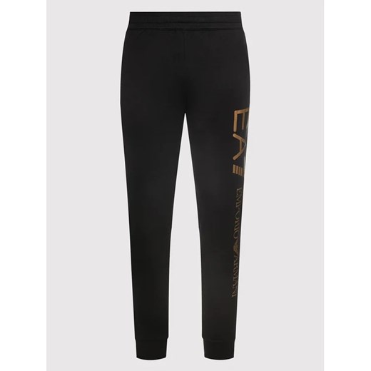 EA7 Emporio Armani Spodnie dresowe 8NPPC3 PJ05Z 1203 Czarny Slim Fit M okazyjna cena MODIVO