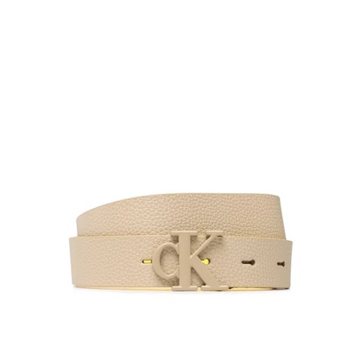 Calvin Klein Jeans Pasek Damski Mono Hardware Leather Belt 2.5mm K60K610365 70 okazja MODIVO