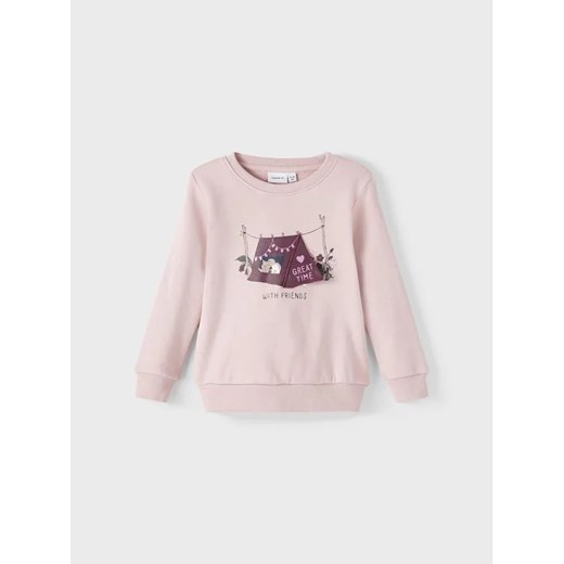 NAME IT Bluza 13207313 Różowy Regular Fit ze sklepu MODIVO w kategorii Bluzy i swetry - zdjęcie 168493566