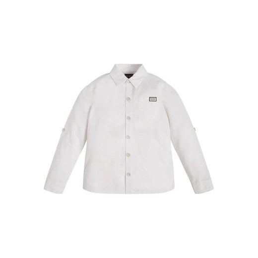 Guess Koszula L3GH00 WCVM0 Biały Regular Fit ze sklepu MODIVO w kategorii Koszule chłopięce - zdjęcie 168494089