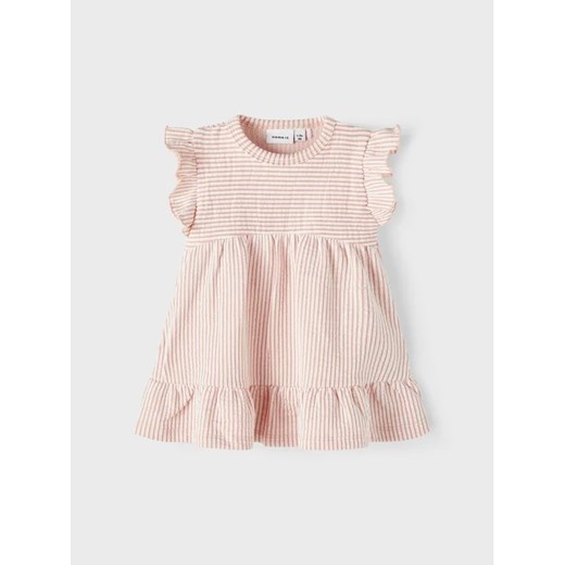 NAME IT Sukienka 13217396 Różowy Regular Fit ze sklepu MODIVO w kategorii Sukienki niemowlęce - zdjęcie 168494346