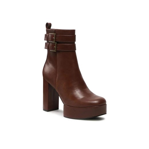 Jenny Fairy Botki PLATFORM-01KW Brązowy Jenny Fairy 41 MODIVO