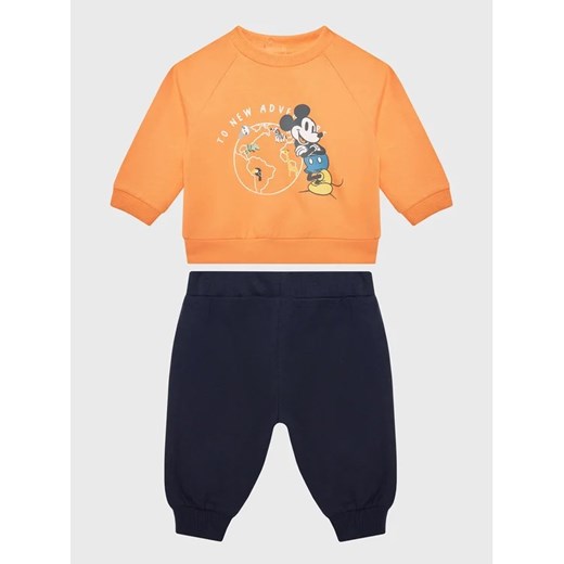 OVS Komplet t-shirt i spodnie 1756978 Pomarańczowy Regular Fit ze sklepu MODIVO w kategorii Dresy dla niemowlaka - zdjęcie 168494936