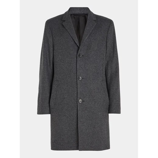 Calvin Klein Płaszcz wełniany K10K110462 Szary Regular Fit Calvin Klein M MODIVO