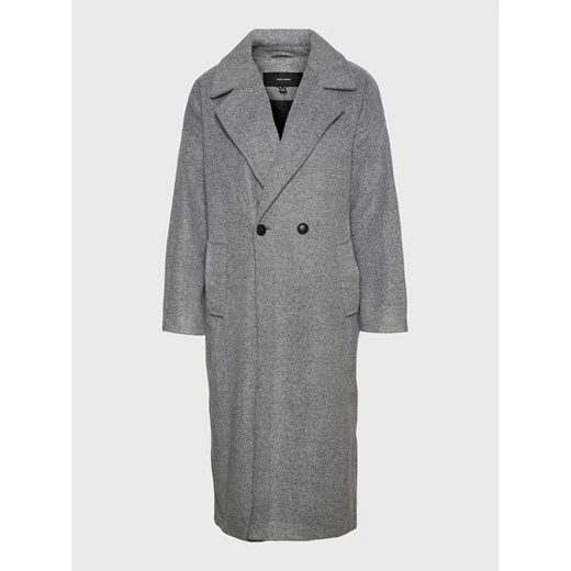 Vero Moda Płaszcz przejściowy Spencer 10267449 Szary Regular Fit Vero Moda L wyprzedaż MODIVO