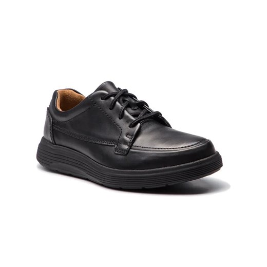 Clarks Półbuty Un Abode Ease 261369847 Czarny Clarks 40 promocja MODIVO