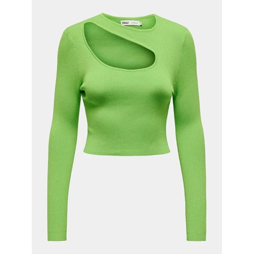 ONLY Bluzka Meddi 15311084 Zielony Slim Fit M MODIVO
