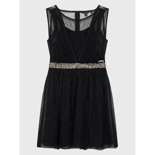 Guess Sukienka elegancka J2RK31 WEEO0 Czarny Regular Fit Guess 16Y okazja MODIVO