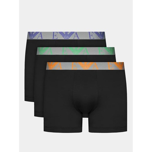 Emporio Armani Underwear Komplet 3 par bokserek 111473 4R715 29821 Czarny ze sklepu MODIVO w kategorii Majtki męskie - zdjęcie 168498016