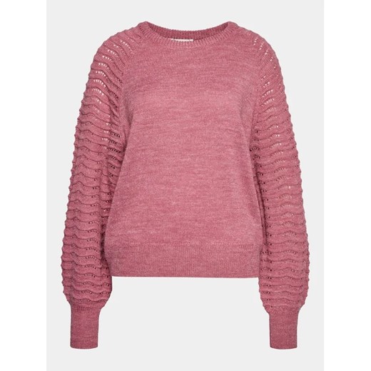ICHI Sweter 20119716 Różowy Regular Fit ze sklepu MODIVO w kategorii Swetry damskie - zdjęcie 168498507