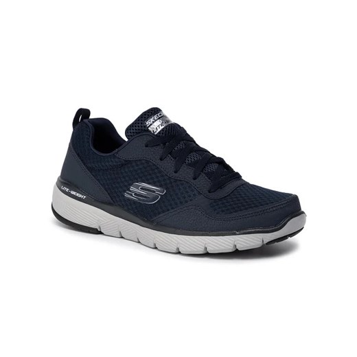 Skechers Sneakersy Flex Advantage 3.0 52954 Granatowy Skechers 46 okazyjna cena MODIVO