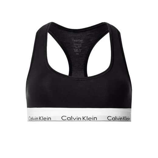 Calvin Klein Underwear Biustonosz top 0000F3785E Czarny Calvin Klein Underwear XL okazja MODIVO