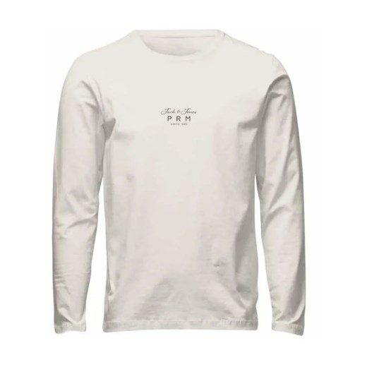 Jack&Jones Longsleeve 12251317 Écru Regular Fit L MODIVO