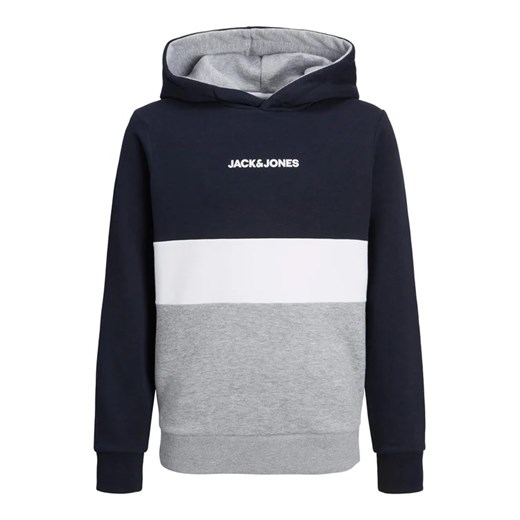 Jack&Jones Junior Bluza 12237402 Granatowy Regular Fit Jack&jones Junior 176 MODIVO