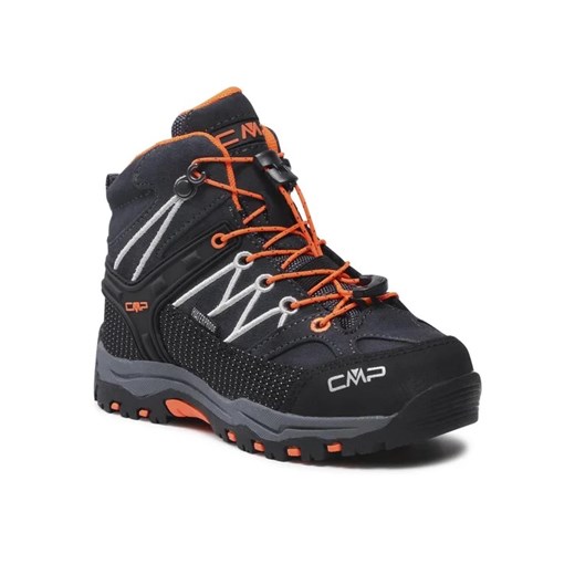 CMP Trekkingi Rigel Mid Trekking Shoe Wp 3Q12944 Granatowy 30 wyprzedaż MODIVO