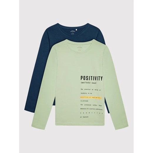 NAME IT Komplet 2 bluzek 13203582 Kolorowy Regular Fit ze sklepu MODIVO w kategorii T-shirty chłopięce - zdjęcie 168501678