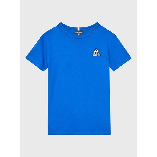 Le Coq Sportif T-Shirt 2220599 Niebieski Regular Fit ze sklepu MODIVO w kategorii T-shirty chłopięce - zdjęcie 168501738