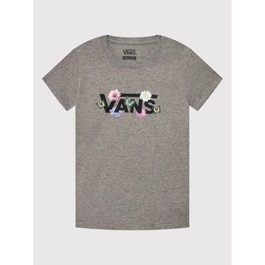 Vans T-Shirt Flower Picker VN0A5LEQ Szary Regular Fit Vans S MODIVO