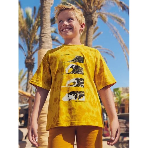 Mayoral T-Shirt 6087 Żółty ze sklepu MODIVO w kategorii T-shirty chłopięce - zdjęcie 168502676