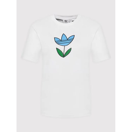 adidas T-Shirt Always Original Graphic HF2027 Biały Regular Fit 32 MODIVO promocja