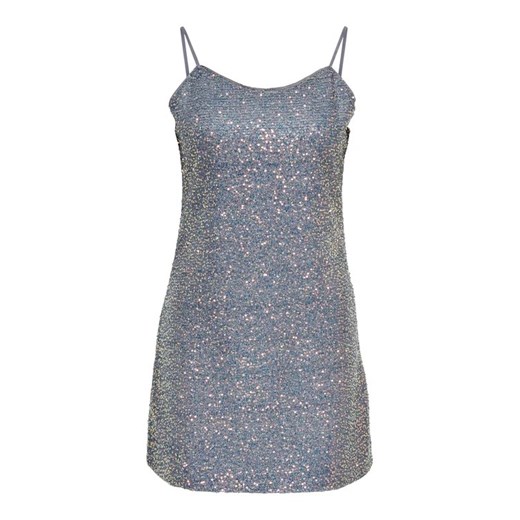 ONLY Sukienka koktajlowa Aida 15278825 Szary Regular Fit XS promocyjna cena MODIVO
